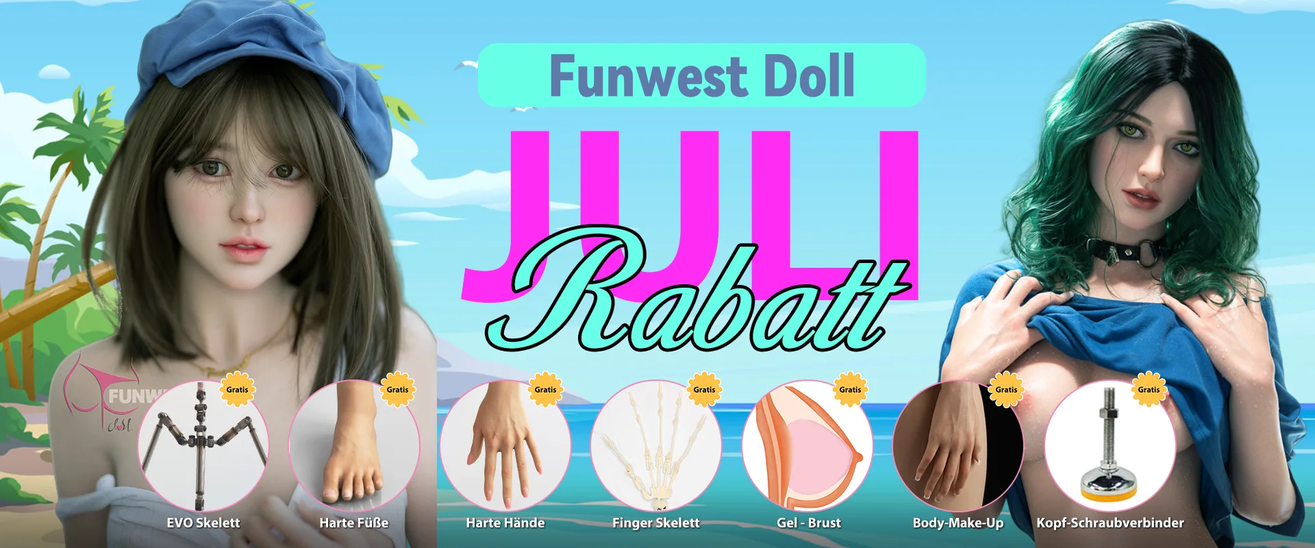 Rabatt Funwest Doll